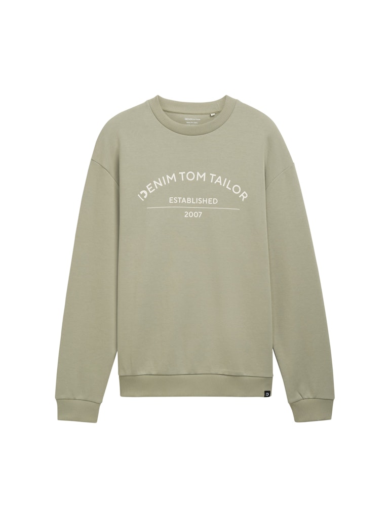 Sweatshirt mit Logo Print