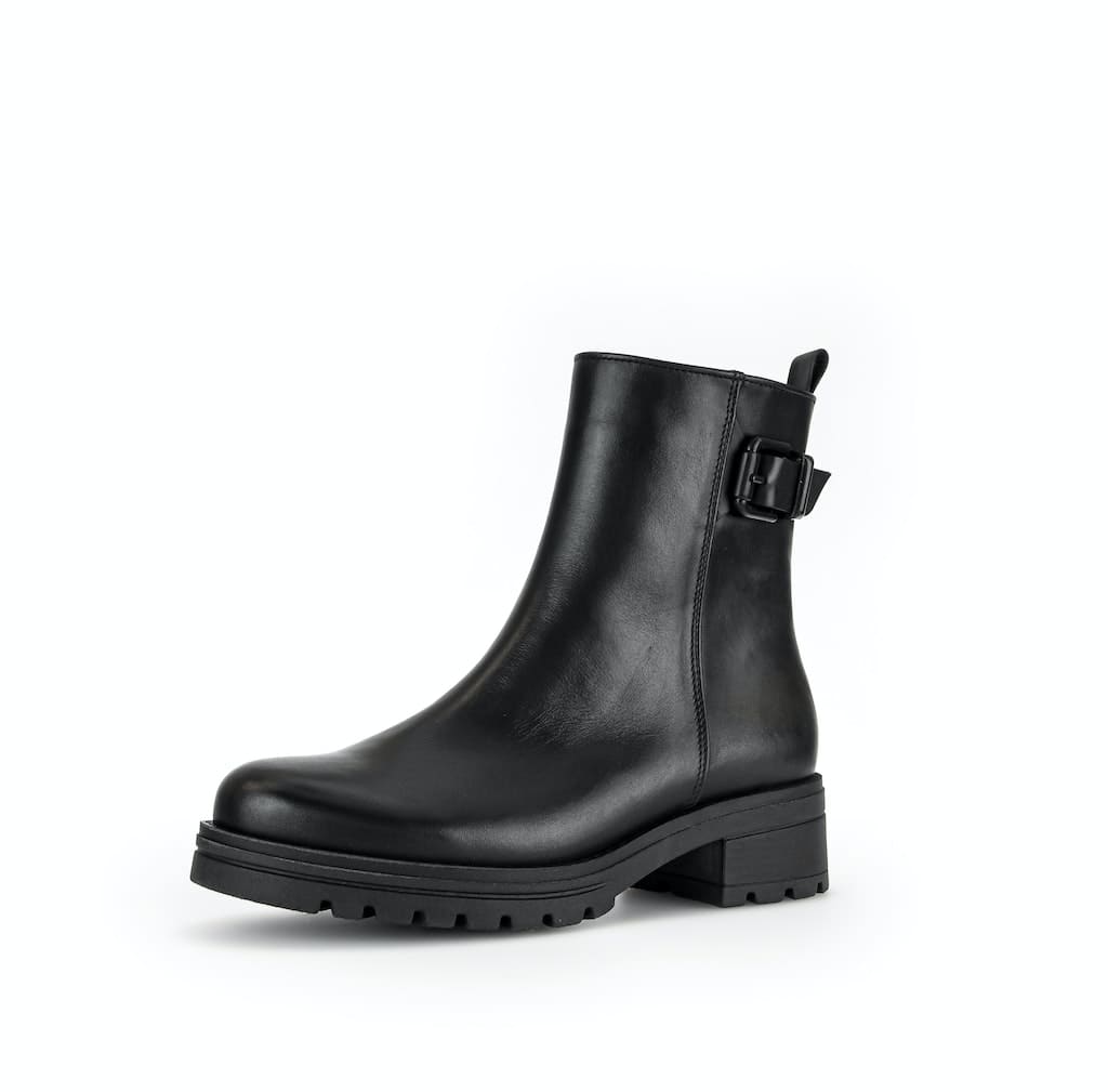 Biker Boots Rauleder grau