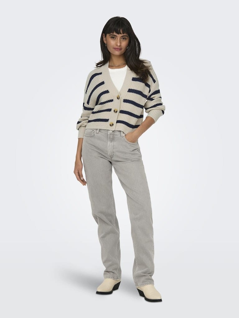 ONLCAROLNICE STRIPE CARDIGAN KNT NOOS