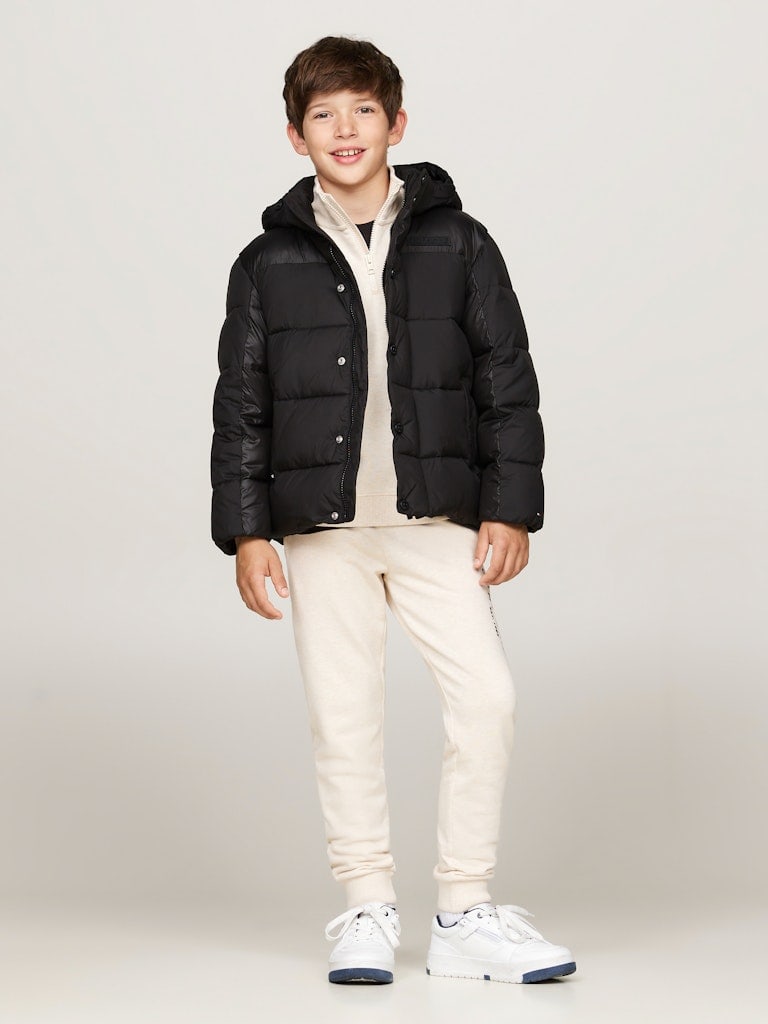 CONTRAST PADDED JACKET