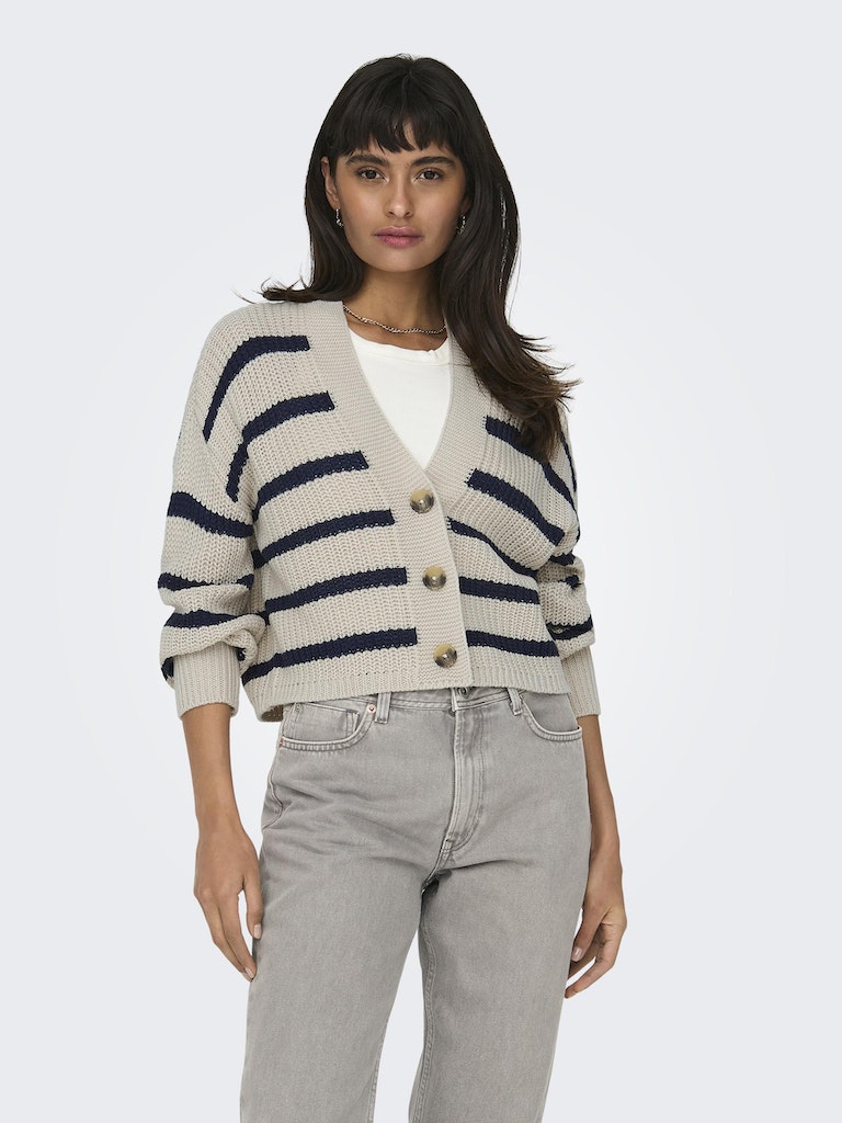 ONLCAROLNICE STRIPE CARDIGAN KNT NOOS