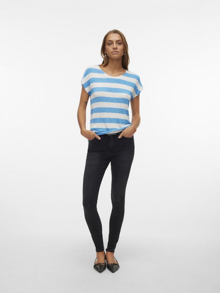 VMWIDE STRIPE SL TOP GA JRS NOOS