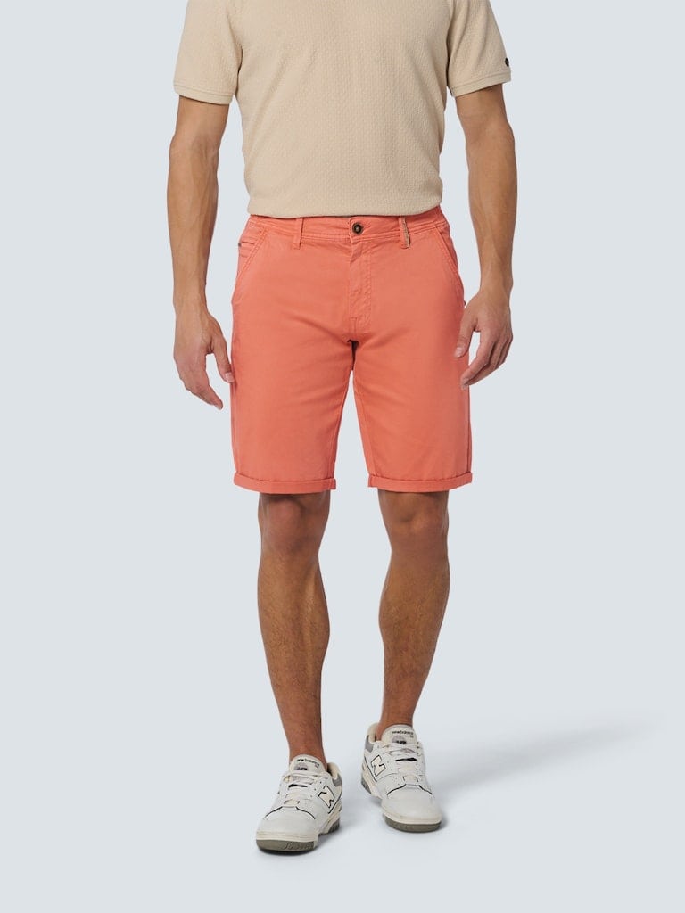 Short Chino Garment Dyed Twill Stretch