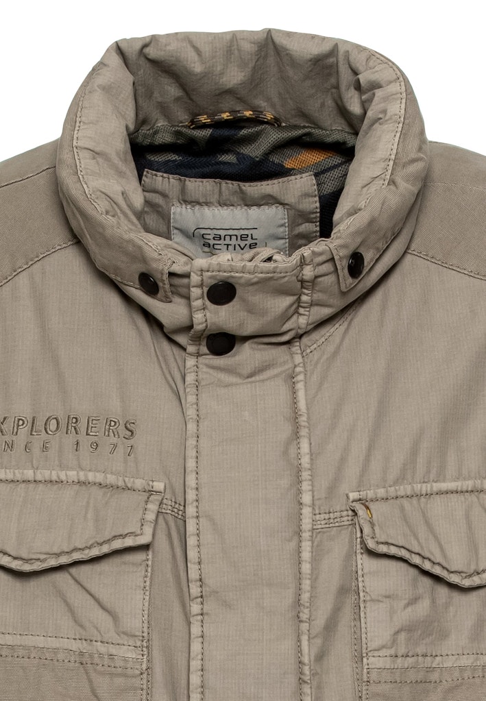 Fieldjacket aus reiner Baumwolle