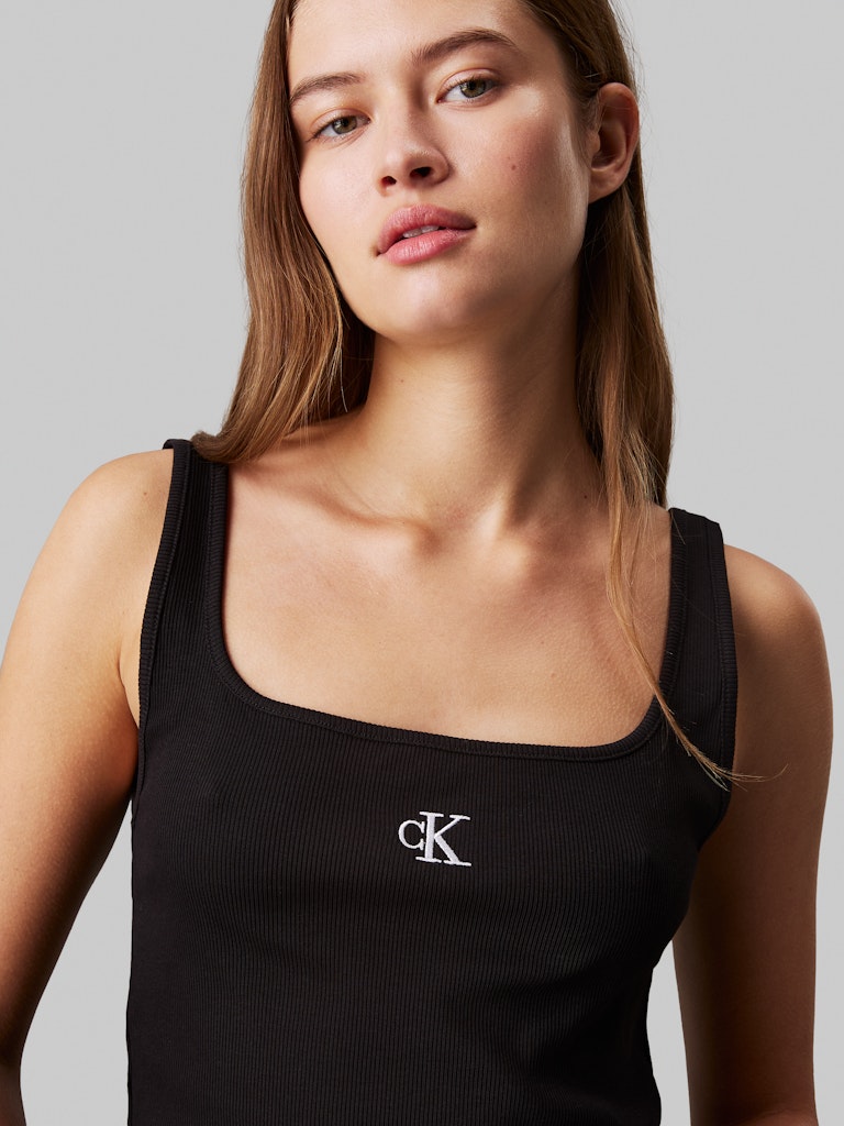 CK RIB TANK TOP