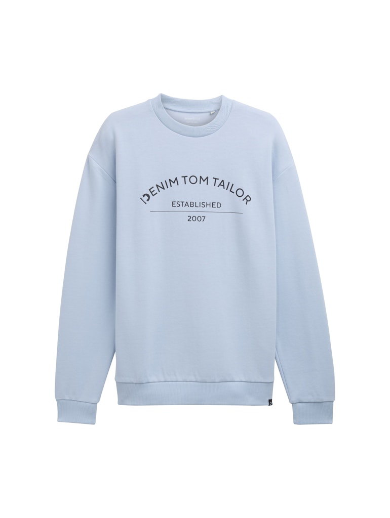 Sweatshirt mit Logo Print