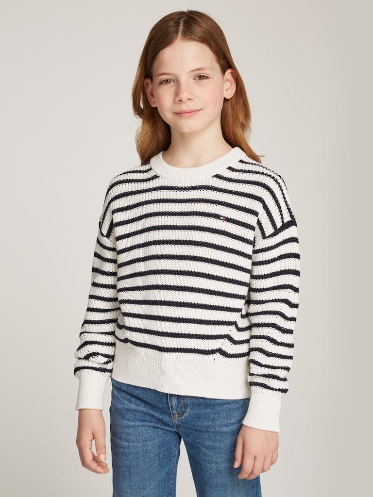 ESSENTIAL STRIPE SWEATER