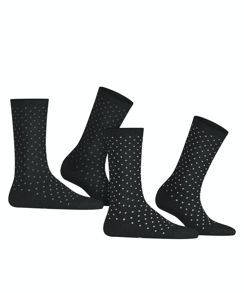 Esprit Fine Dot 2-Pack Damen Socken