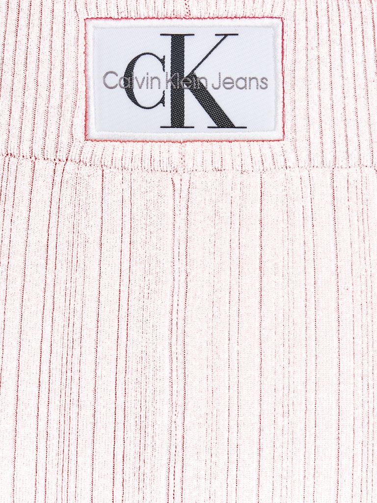 WOVEN LABEL SWEATER SHORTS