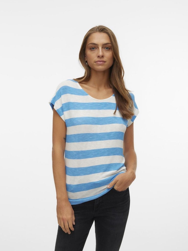 VMWIDE STRIPE SL TOP GA JRS NOOS