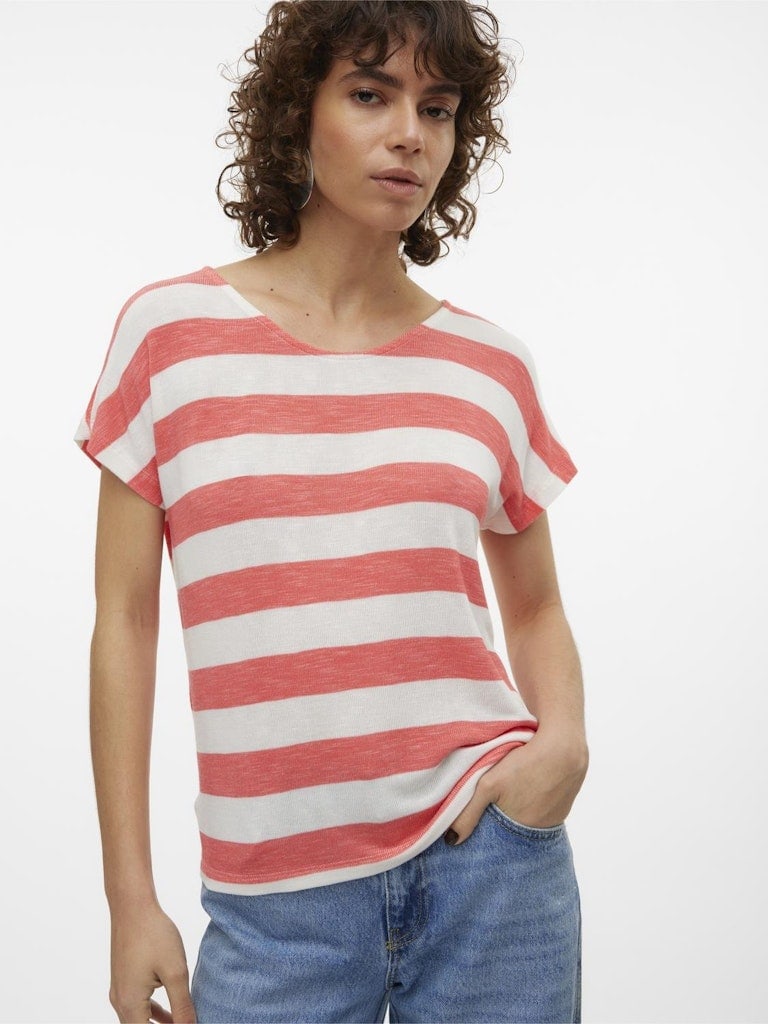 VMWIDE STRIPE SL TOP GA JRS NOOS