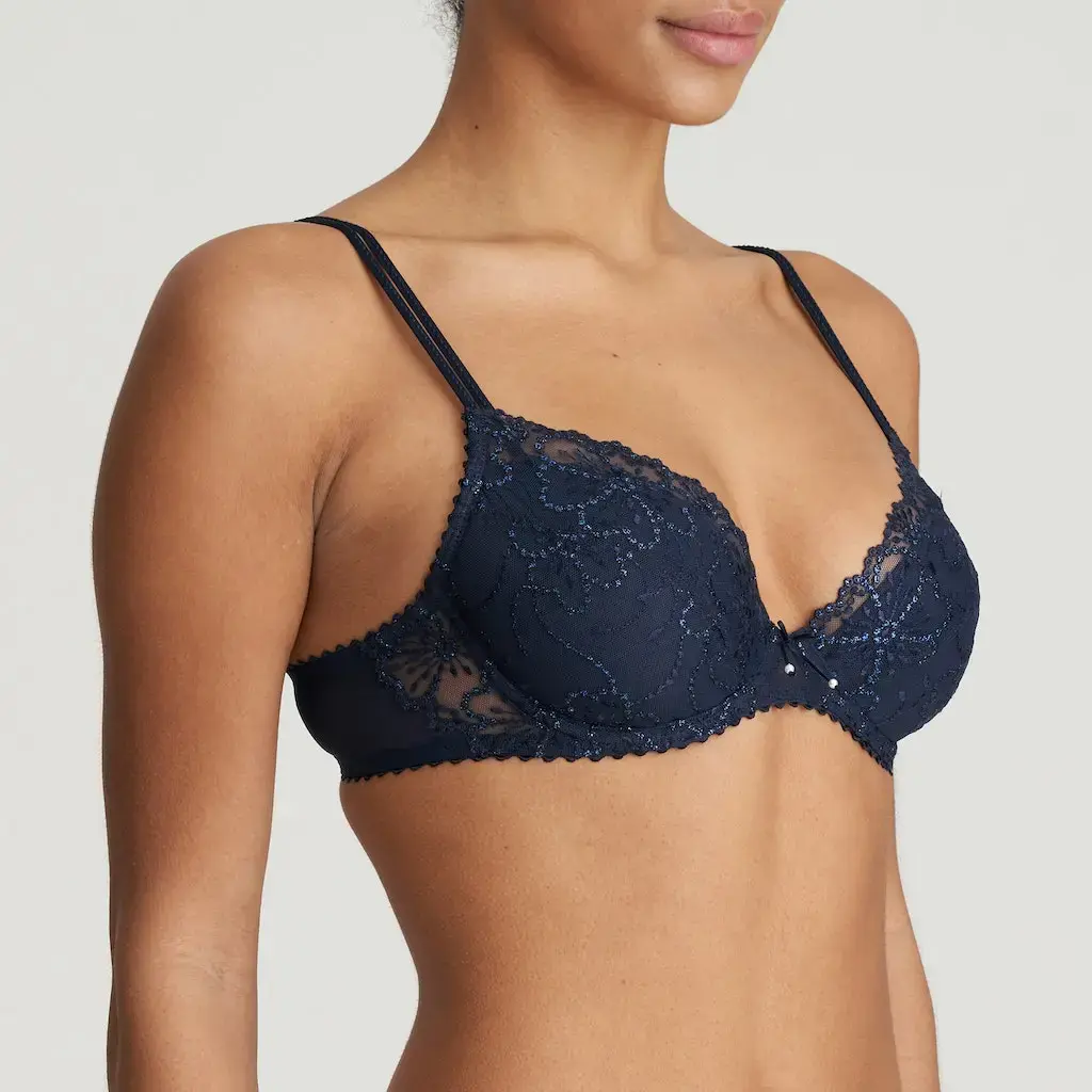 JANE Velvet Blue Push-up herausnehmbaren Kissen