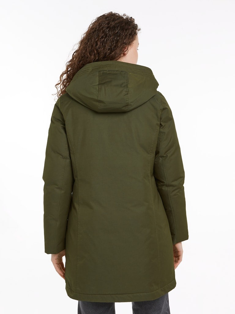 NYLON MIX PADDED PARKA