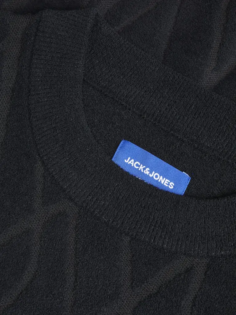 JORBOWEN KNIT CREW NECK BLK