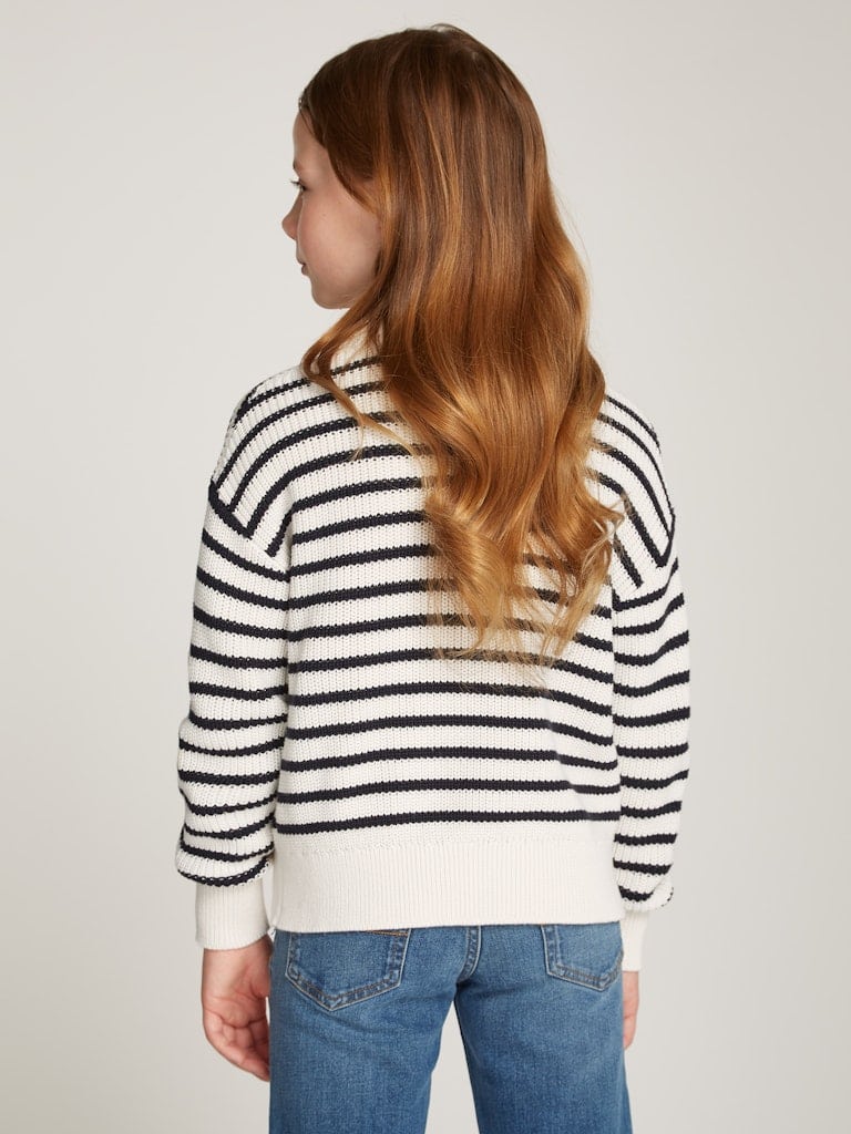 ESSENTIAL STRIPE SWEATER