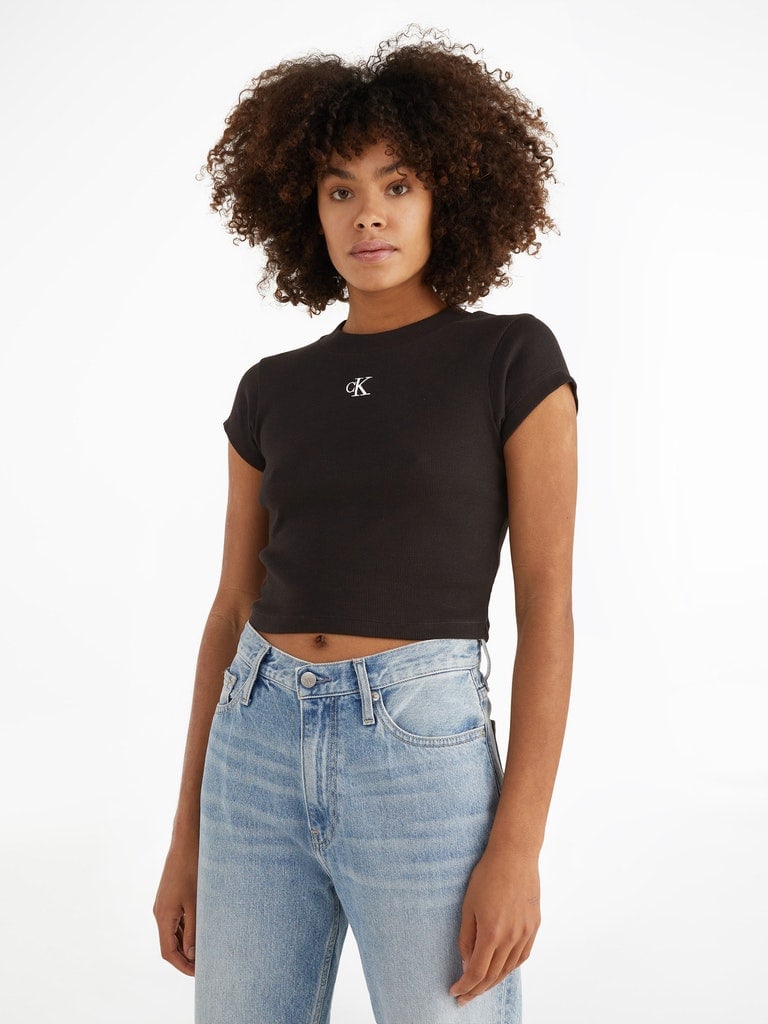 CK RIB BABY TEE