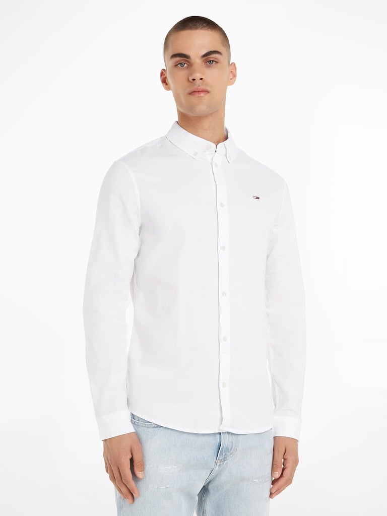 TJM SLIM STRETCH OXFORD SHIRT