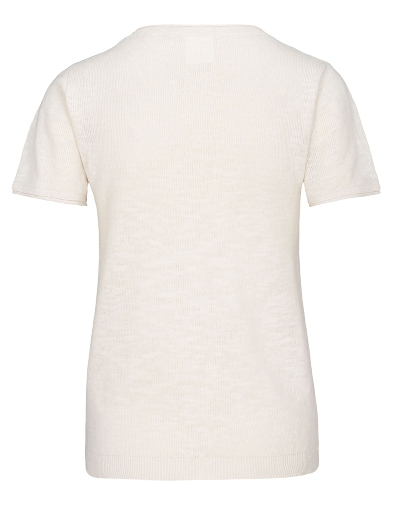 Linen mix T-Shirt knitted