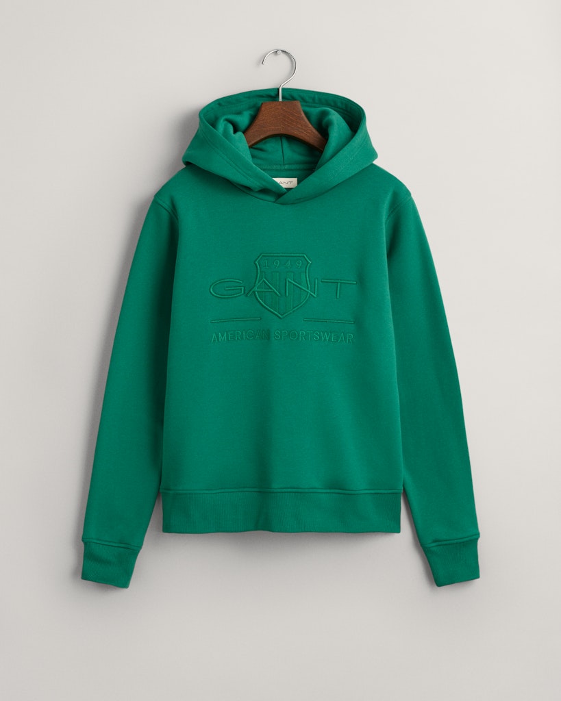 Teens Tonal Shield Hoodie