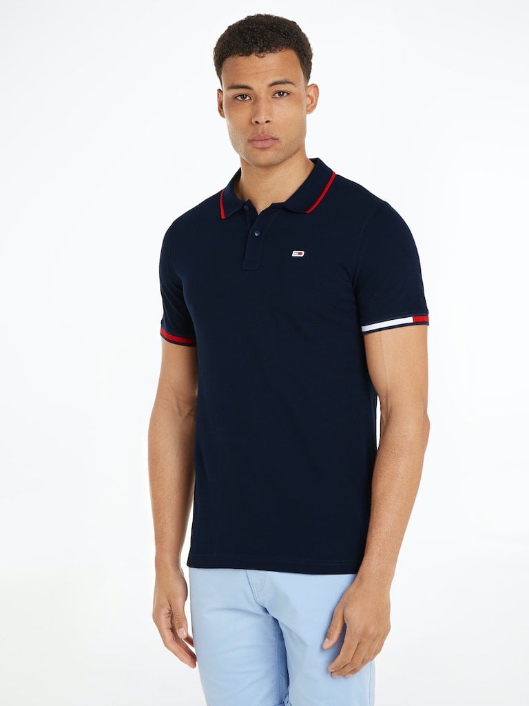 TJM SLIM FLAG CUFFS POLO