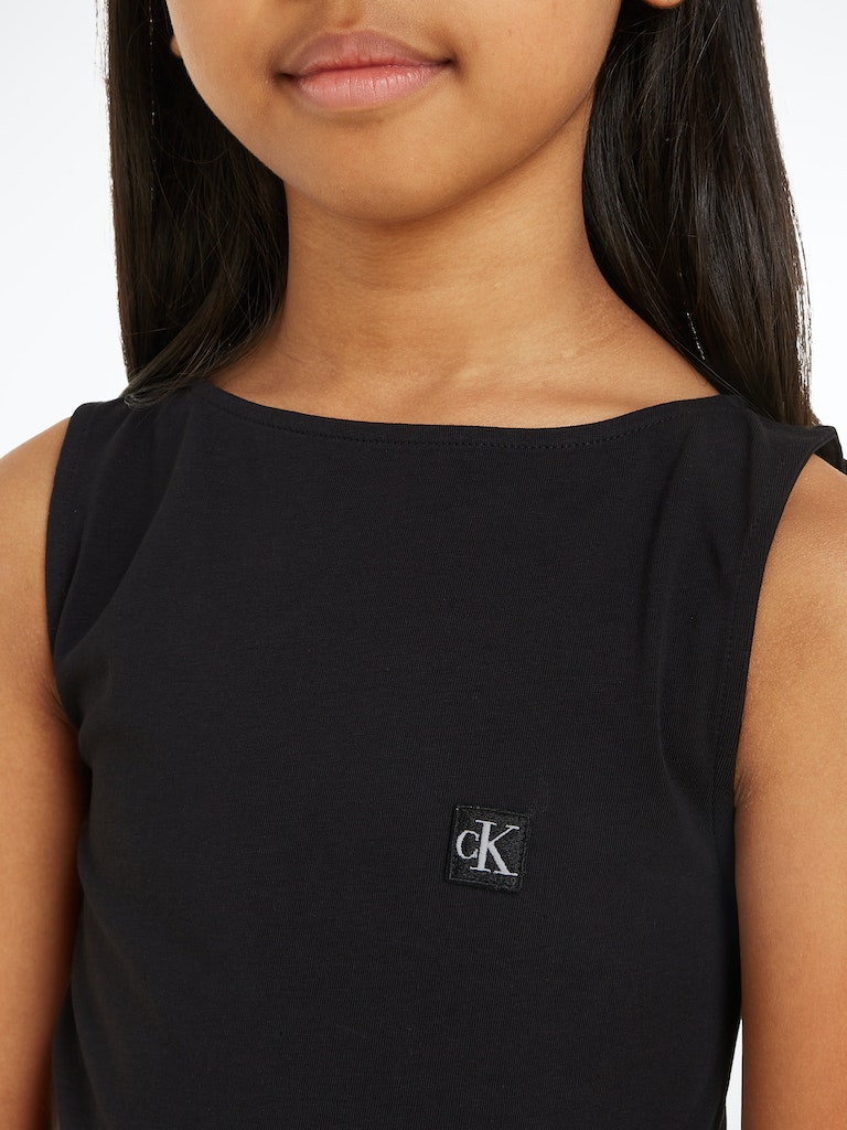 CK BADGE LOGO TANK TOP