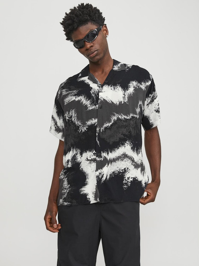 JCOJEFF AOP RESORT SHIRT SS RELAX LN