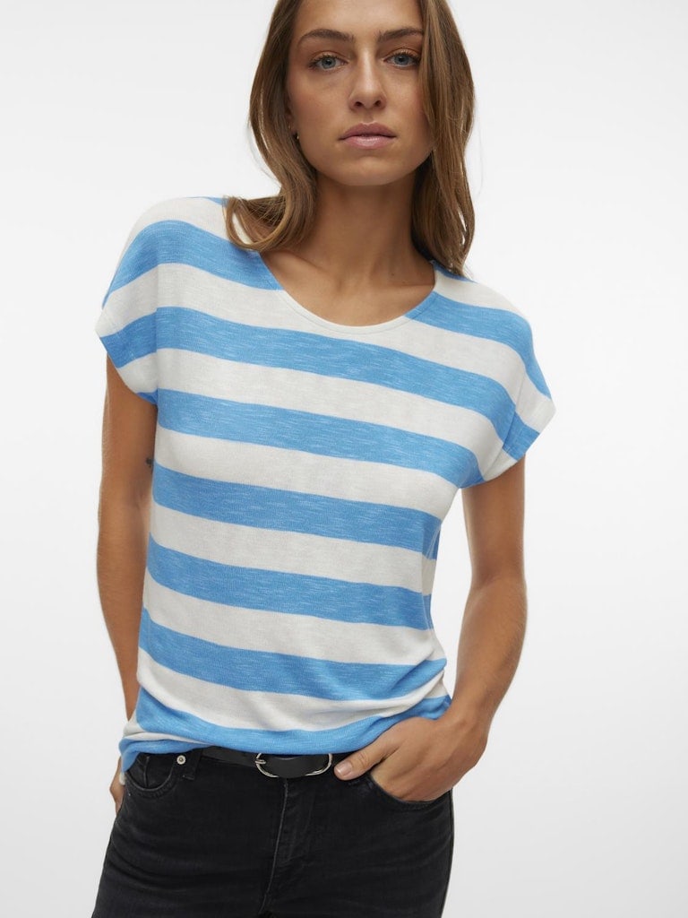 VMWIDE STRIPE SL TOP GA JRS NOOS