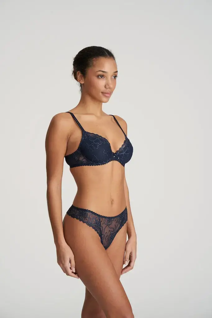 JANE Velvet Blue Push-up herausnehmbaren Kissen