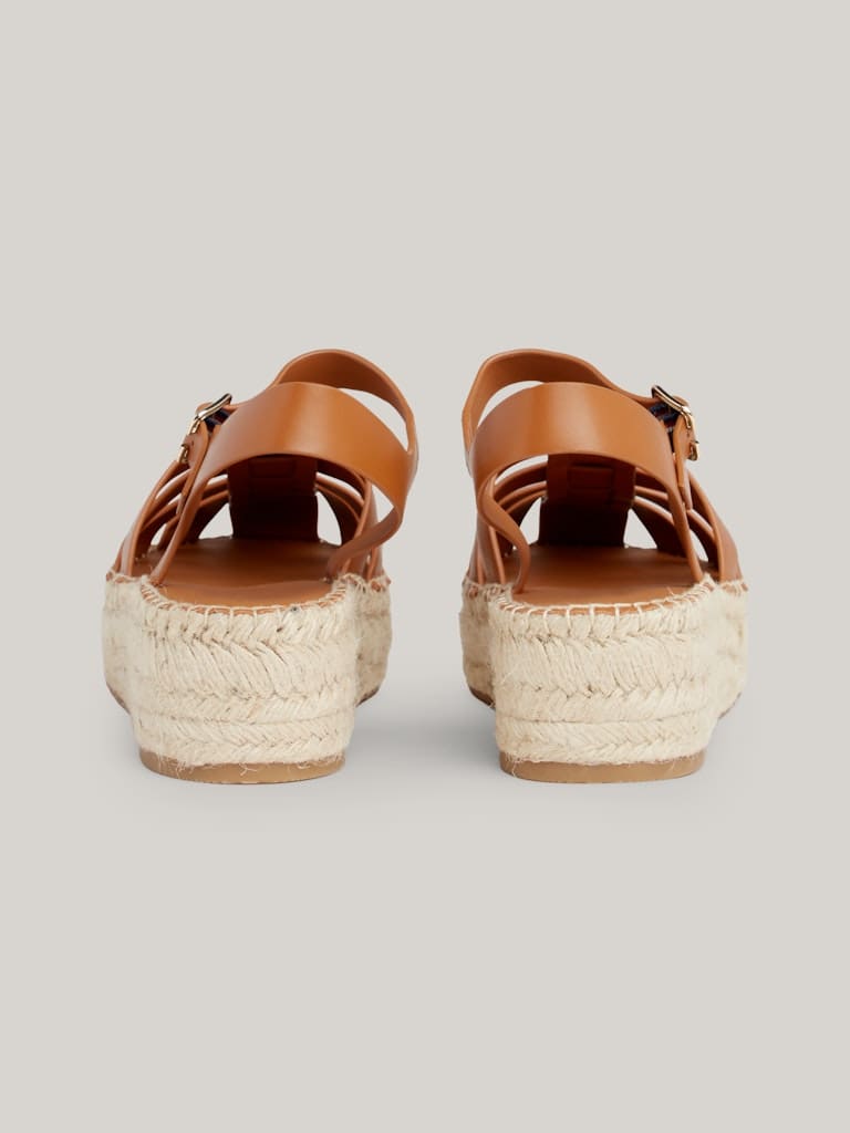 TH AUTHENTIC LEATHER ESPADRILLE