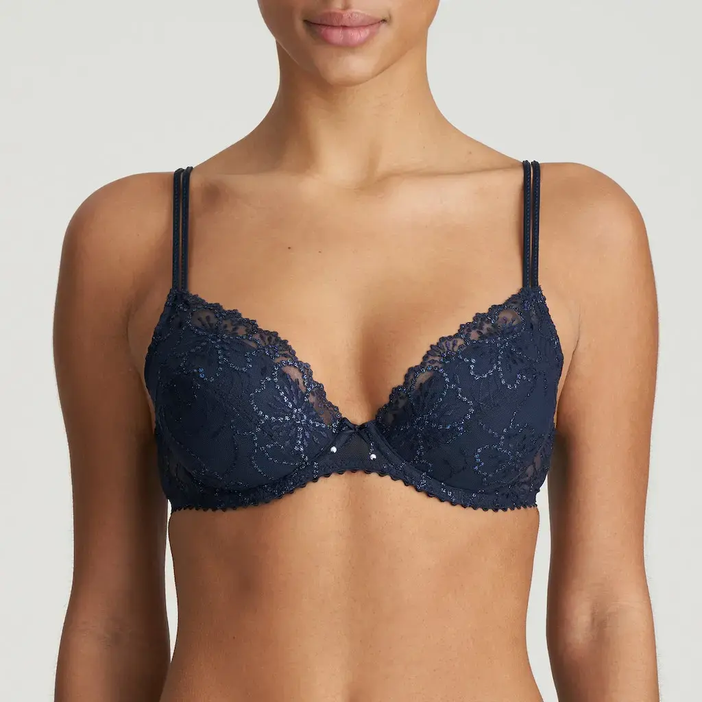 JANE Velvet Blue Push-up herausnehmbaren Kissen