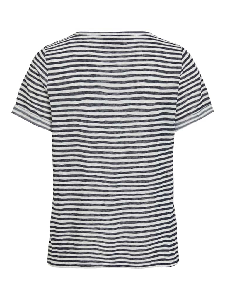 OBJTESSI SLUB S/S V-NECK NOOS