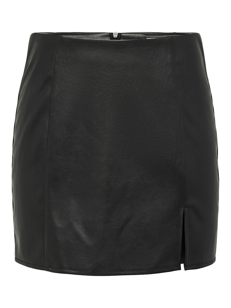 ONLLENI FAUX LEATHER SLIT SKIRT PNT NOOS