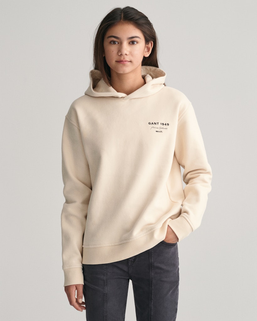 Teens Script Graphic Hoodie