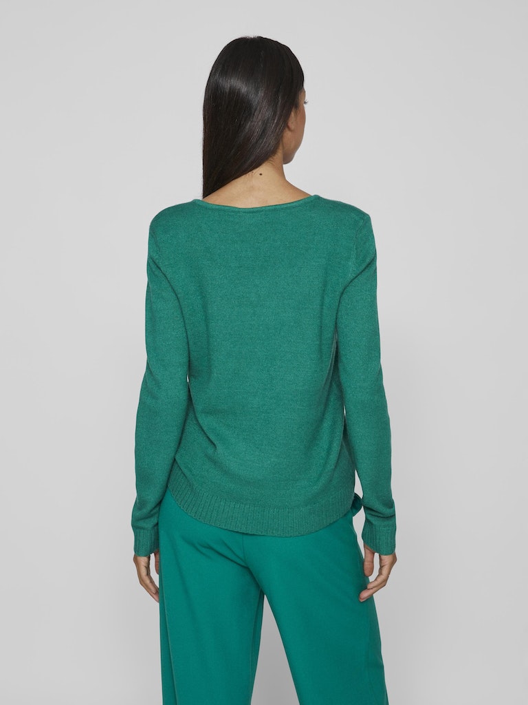 VIRIL V-NECK L/S KNIT TOP - NOOS