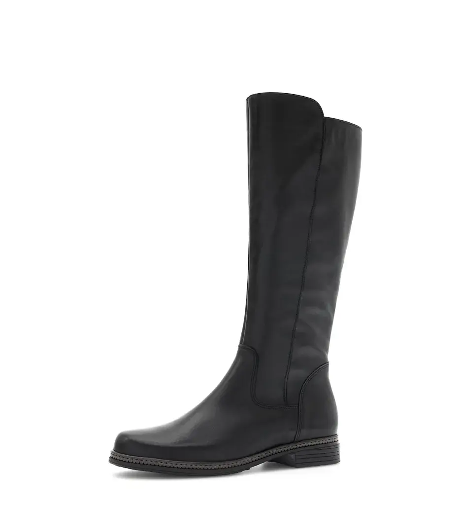 elegante Stiefel Rauleder braun