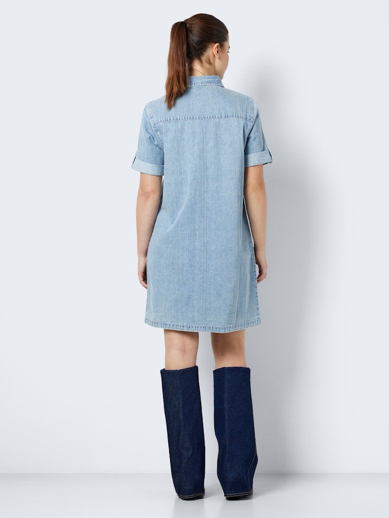 NMNEW SIGNE S/S DENIM DRESS VI003LB NOOS