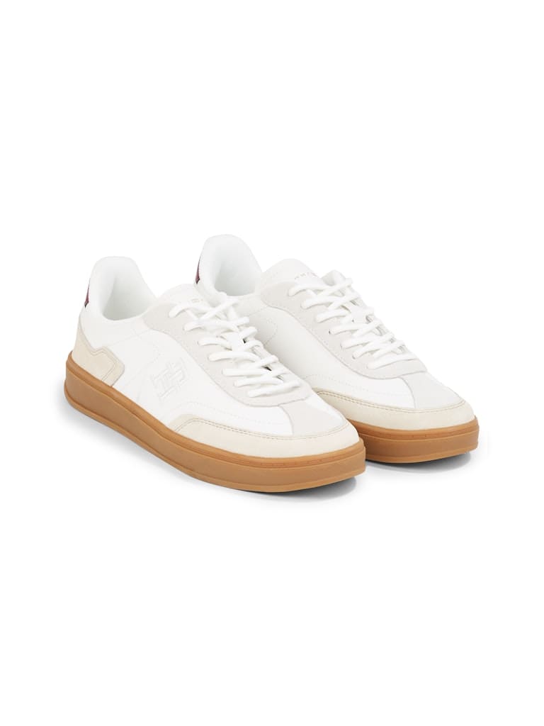 TH HERITAGE COURT SNEAKER LTHR