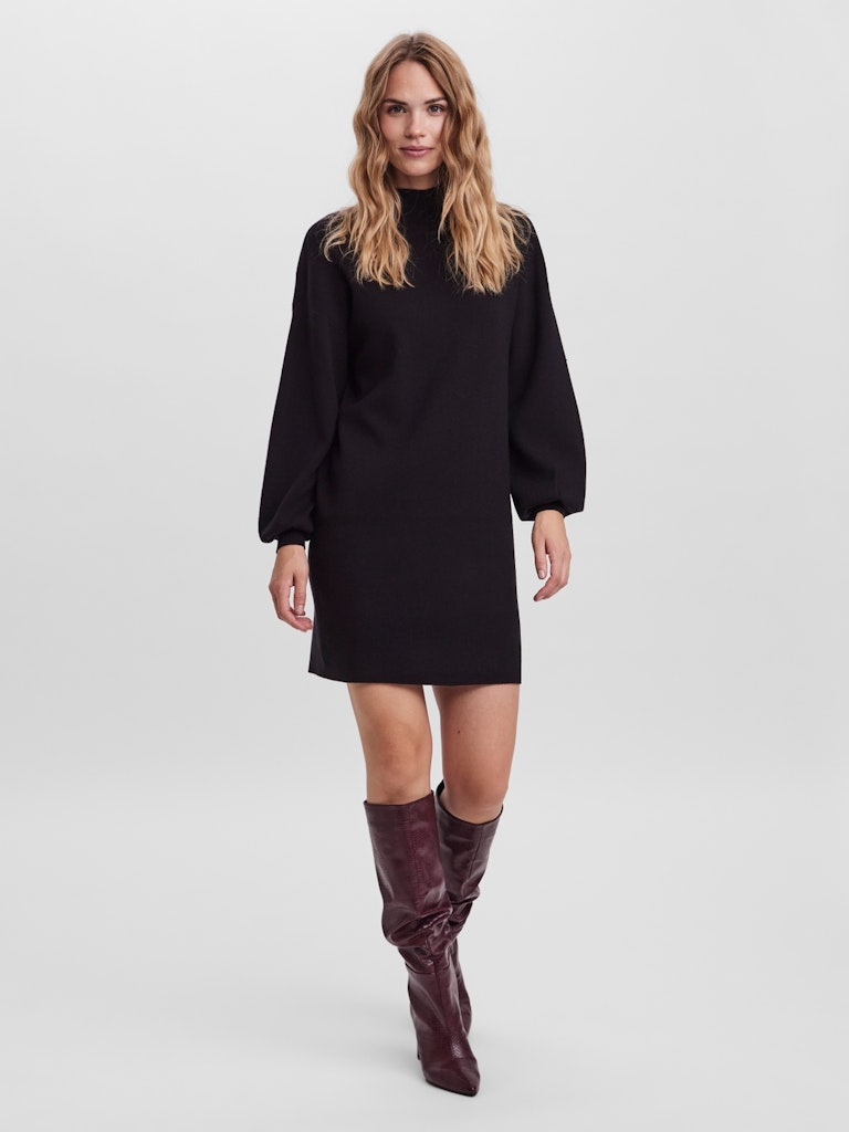 VMNANCY LS FUNNELNECK DRESS NOOS