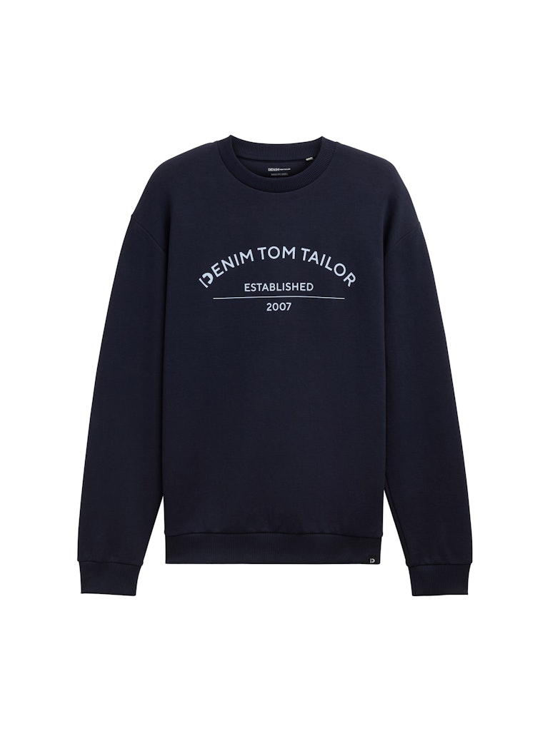 Sweatshirt mit Logo Print