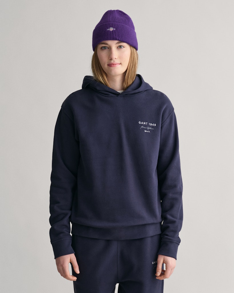 Teens Script Graphic Hoodie