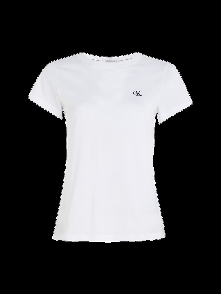 CK EMBROIDERY SLIM TEE